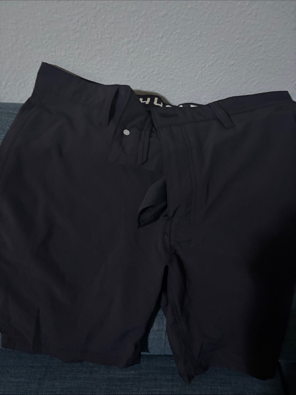 Hurley Black Men's Chino-Style Pants